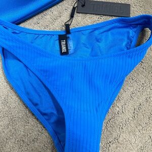 Brand new! Triangle Bikini. Beautiful blue color!